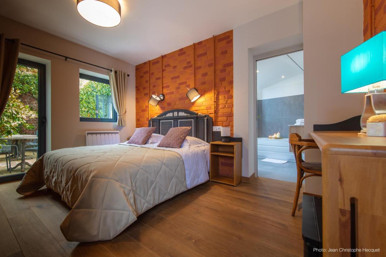 렌스 Les Patios B&B 외부 사진